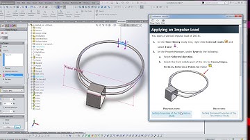 Solidworks S 11 Time History Analysis of a Basketball Hoop