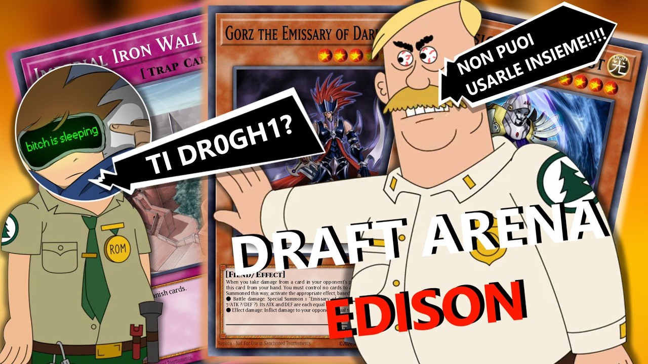 WOODY VS SAE- GAMBL1NG EDISON- I RULING???-Yugioh Draft Arena