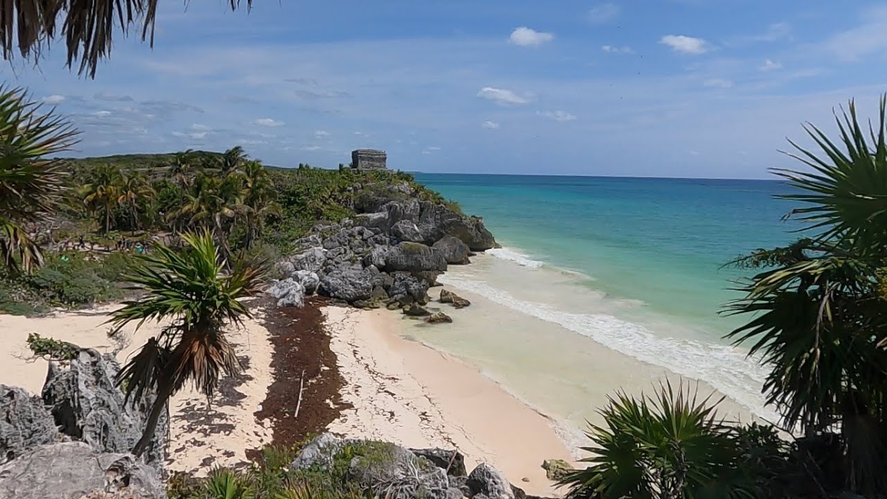 Walking in Tulum