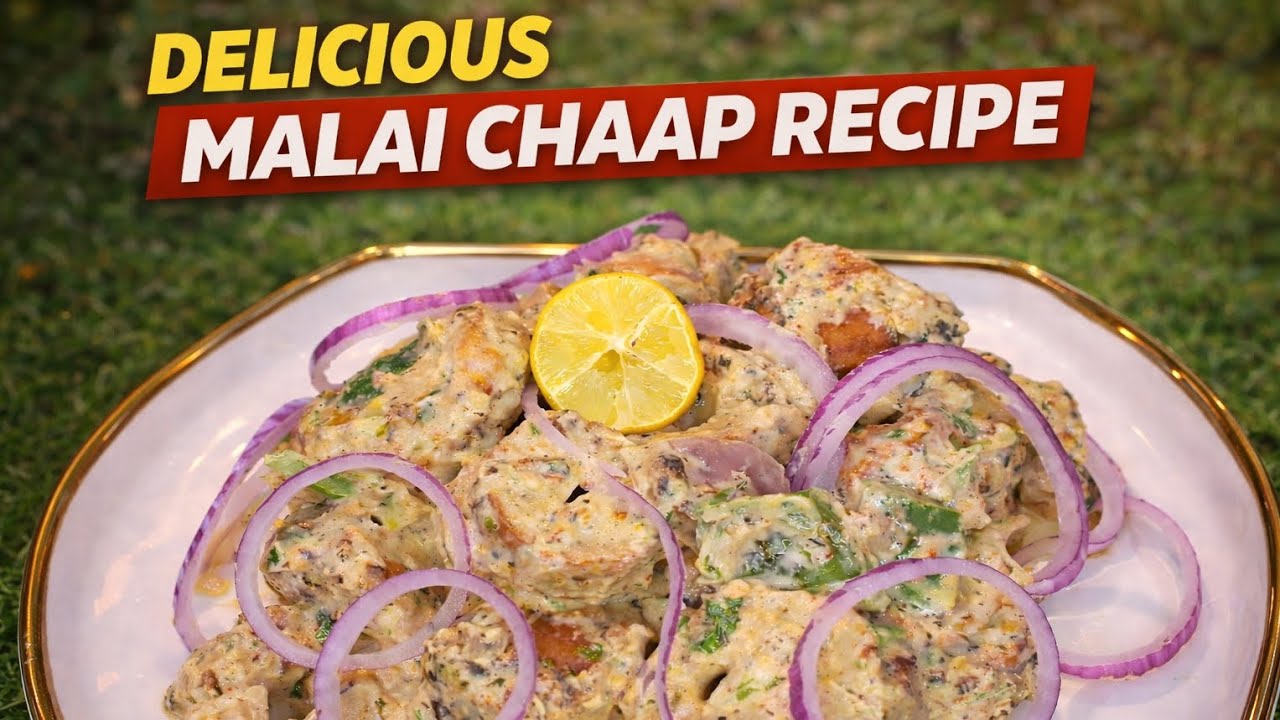 Creamy Malai Chaap Recipe | Restaurant Style Ghar Par 