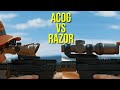 AR15 Trijicon ACOG ECOS VS Vortex Razor 1-6 LPVO