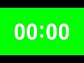 Stopwatch Digital Green Screen Timer 10 Minute 4K 