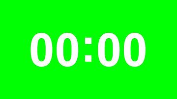 Stopwatch Digital Green Screen Timer 10 Minute 4K