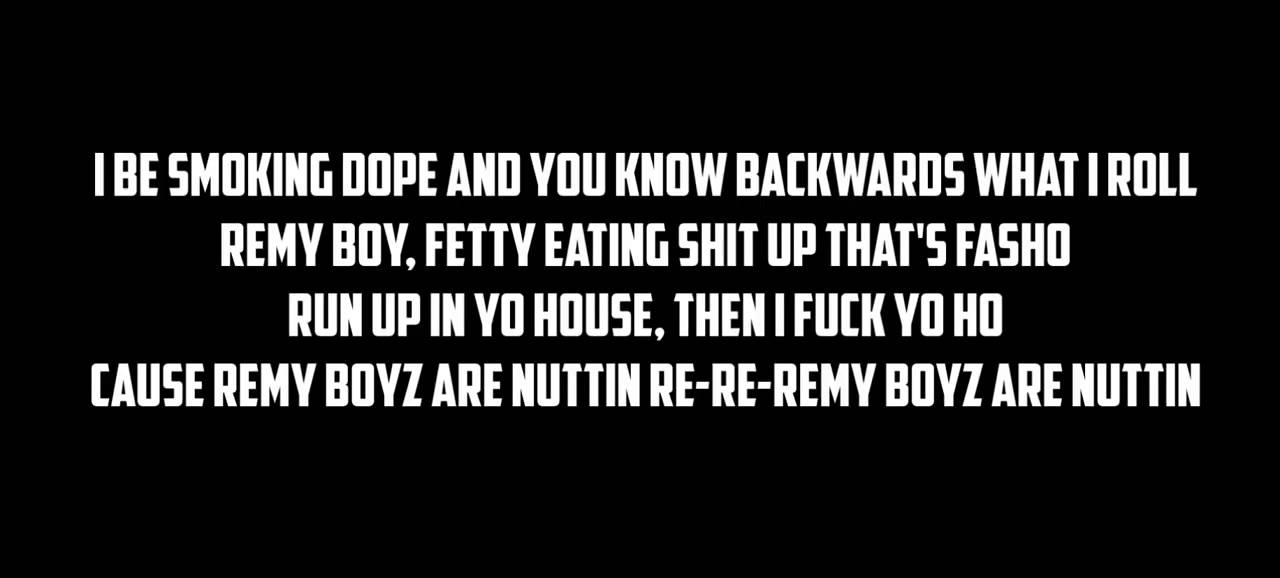 Fetty Wap Trap Queen Lyrics On Screen YouTube Fetty Wap Trap Queen Lyrics On Screen YouTube