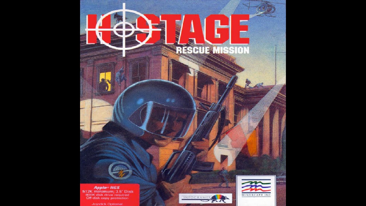 HOSTAGE: RESCUE MISSION a.k.a. OPERATION JUPITER (Apple IIGS Gameplay ...