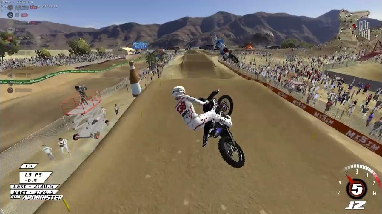 DonutMx Glen Helen on a Thursday Fun Race 250 Moto 1 Mx Simulator