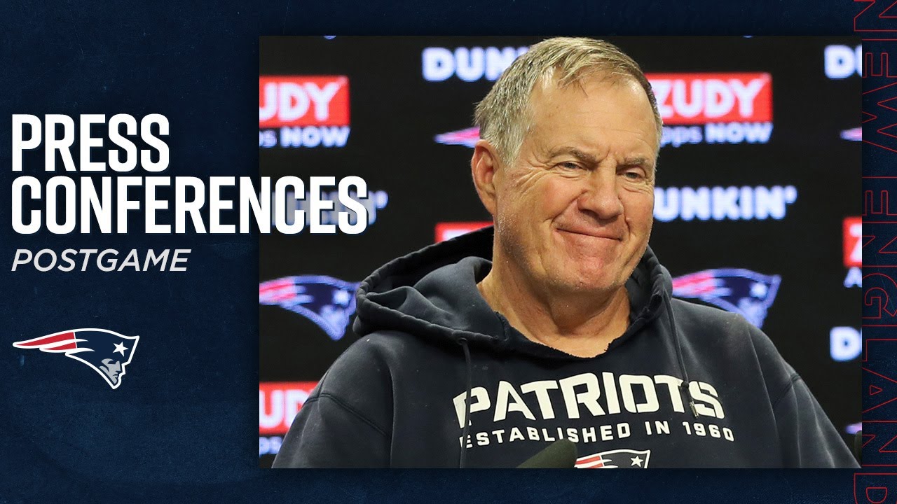 Bill Belichick Postgame Press Conferences | Patriots vs. Steelers NFL Week 2