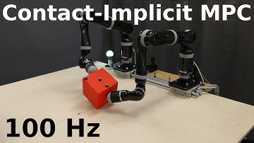 Inverse Dynamics Trajectory Optimization for Contact-Implicit Model Predictive Control