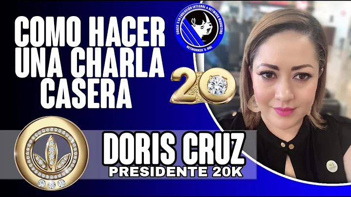 Cmo Hacer una CHARLA CASERA | Doris Cruz