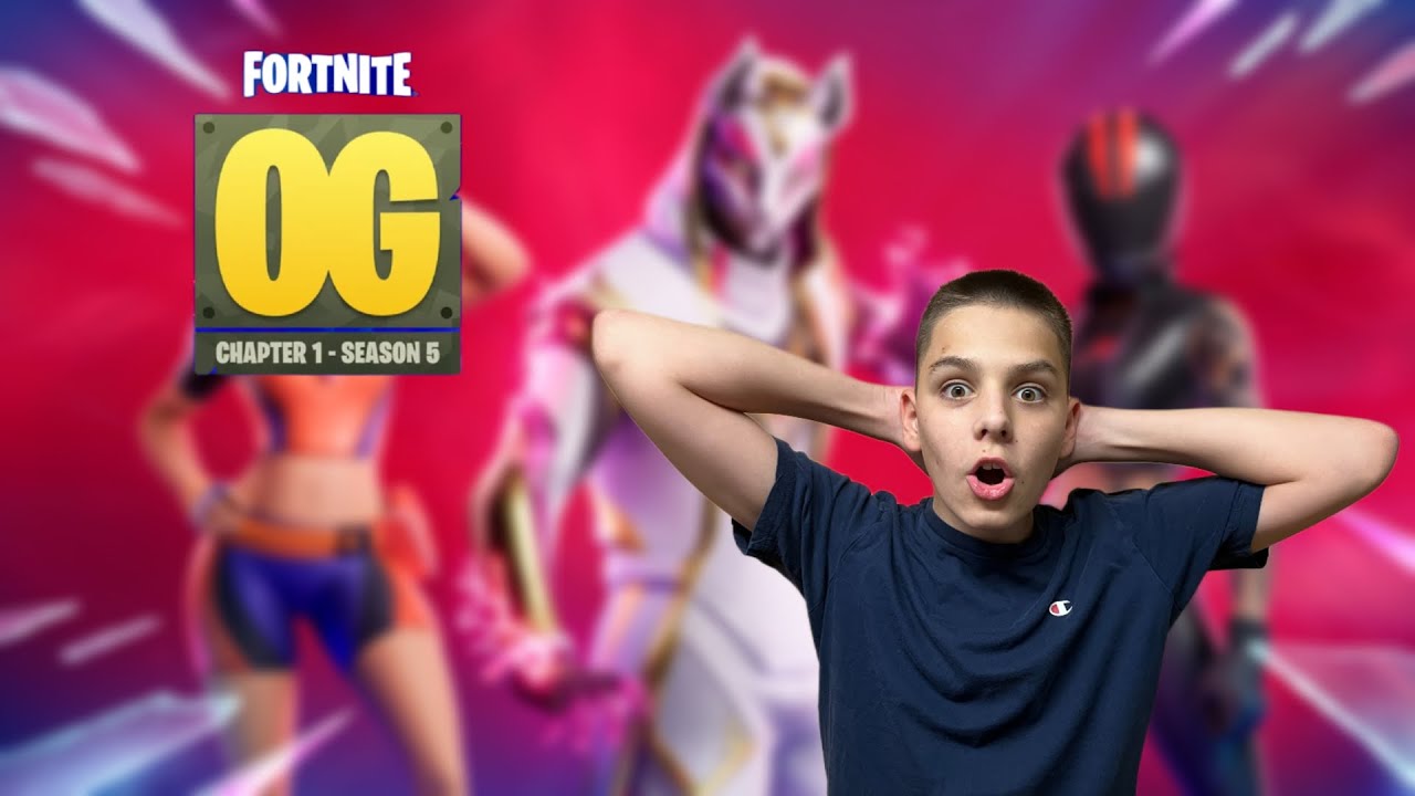 NOVA SEZONA FORTNITE OG SEASON 5