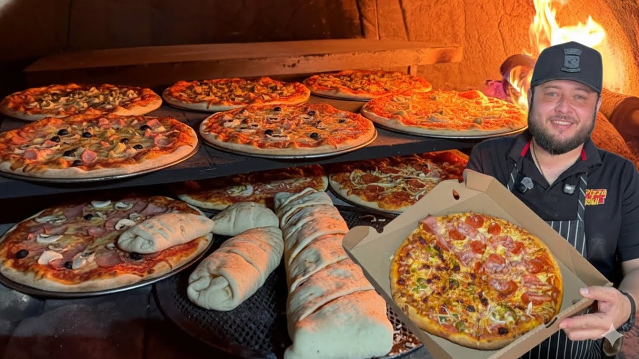 Las Pizzas Son a La Mexicana | El Secreto es El horno