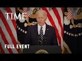 President Joe Biden Holds His First Formal News Conference | TIME