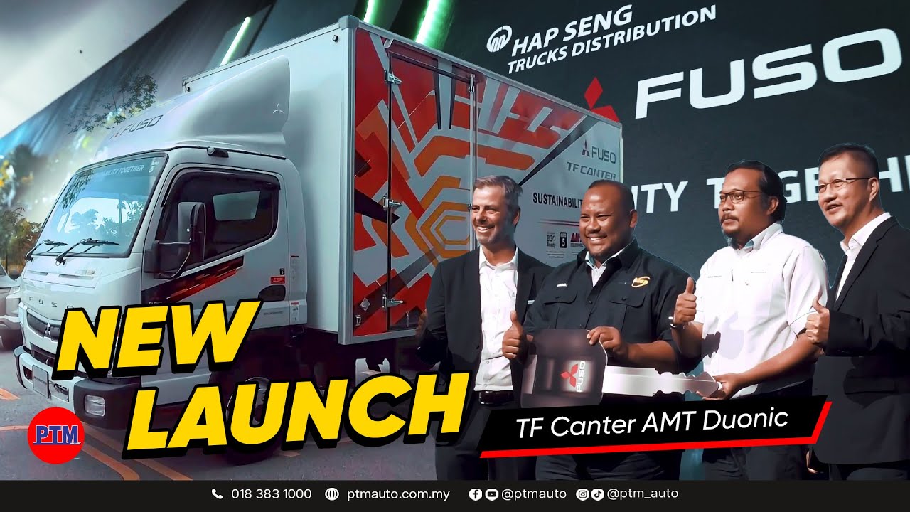 Fuso TF Canter AMT Duonic Launch: Eco-Friendly, Powerful & Efficient!