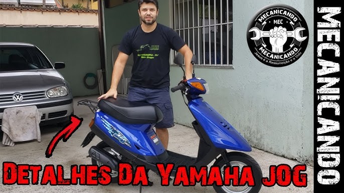 Primeira SCOOTER brasileira! YAMAHA Jog 50 teen - História, preço, consumo,  avaliação completa! 