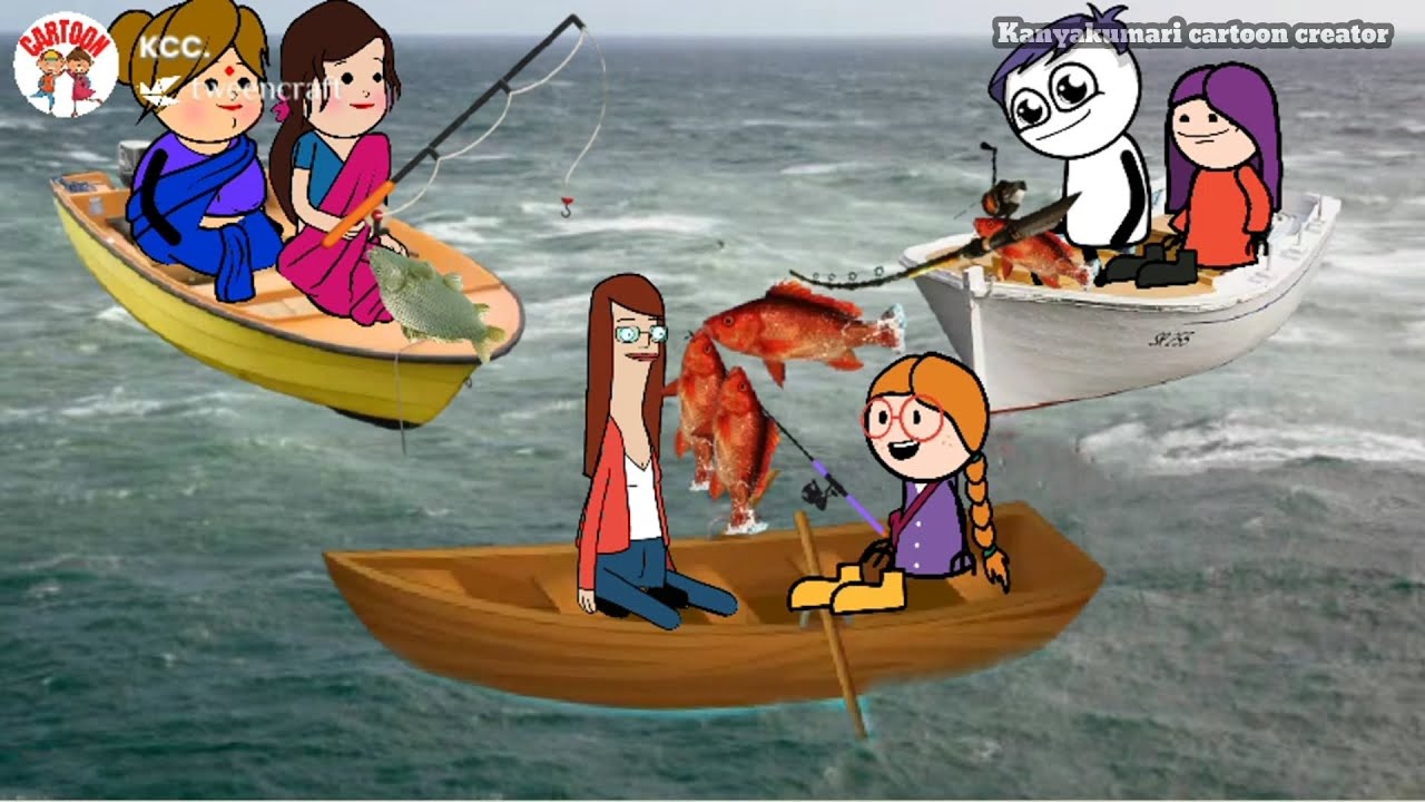 மாட்டிகிச்சு மாட்டிகிச்சு மீன் எல்லாம் மாட்டிகிச்சு,kanyakumari cartoon creator,poomari ,bomma Padam