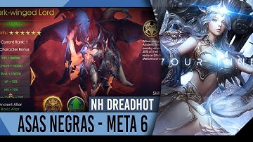 NH DREAD HOT | ATIVANDO ASAS NEGRAS [META 6 ESTRELAS] | LEGACY OF DISCORD