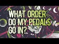 Pedal order 101 with catalinbread