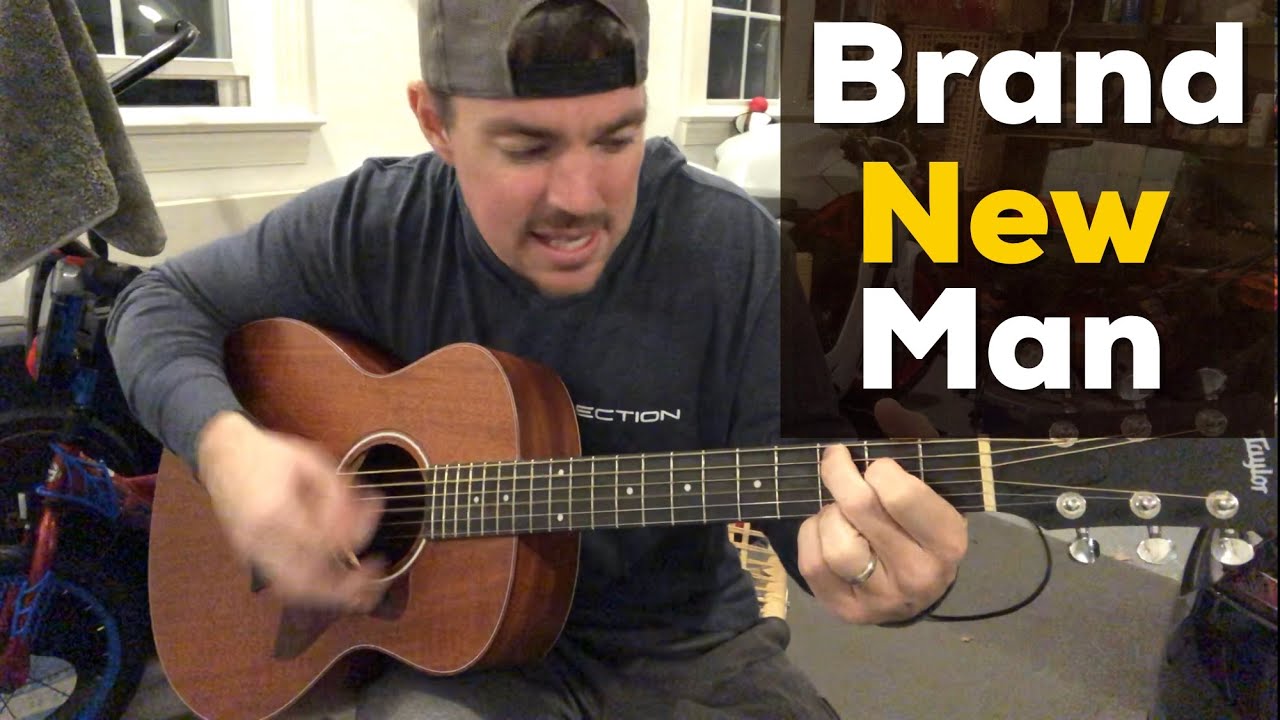 Brand New Man Brooks & Dunn Beginner Guitar Lesson YouTube