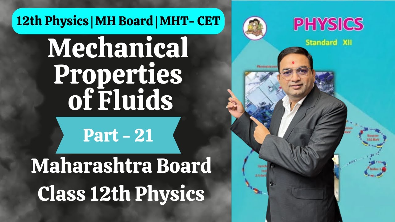 Mechanical Properties of Fluids | Class 12th Physics | Part 21 - YouTube
