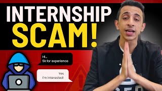 BIGGEST INTERNSHIP SCAMS❌ | Please watch this before you apply 🔥