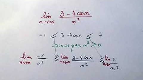 Calcul de la limite d