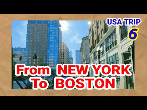 USA TRIP DAY-2 | NYC TO BOSTON | YALE UNIVERSITY | LIGHTHOUSE POINT PARK | STAY AT HILTON GARDEN INN