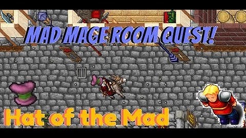 [Tibia] Mad mage room quest - Guide - [English]