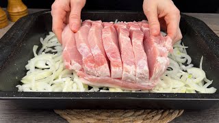 Meine Familie hat diese Art Schweinefleisch zum ersten Mal im Ofen probiert. Günstiges Rezept