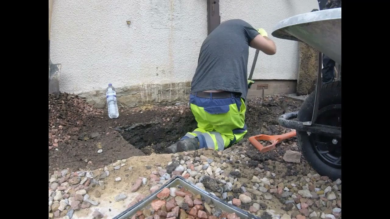 Install New Drain For New Downstairs Toilet Nyas Construction LTD