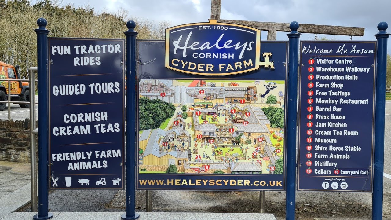 A Few Shots Around Healeys Cornish Cyder Farm.  April 2021