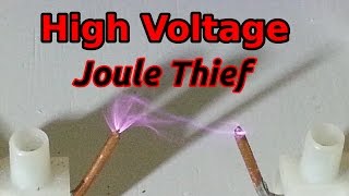 High Voltage Joule Thief with Flyback - 10,000 Volts