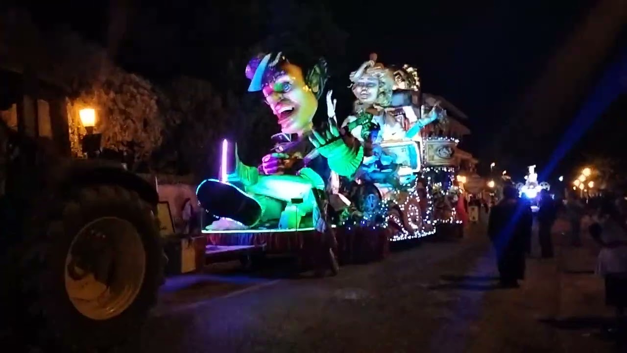 carnevale di Bovolone parte 2 sfilata di carri allegorici