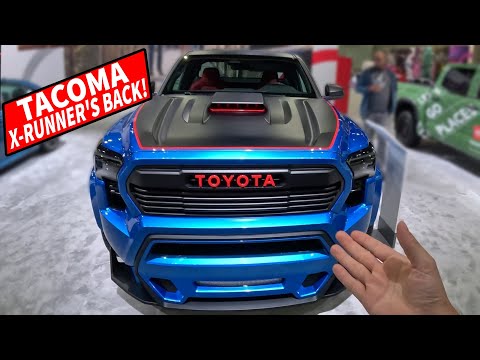 *Hands On* Toyota's X-Runner Tacoma is an OVERBOOSTED street pickup for enthusiasts