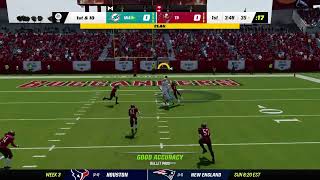 INSANE TIP CATCH IN MADDEN 23.(flag was roughing the passer! which means the catch counts!) #madden