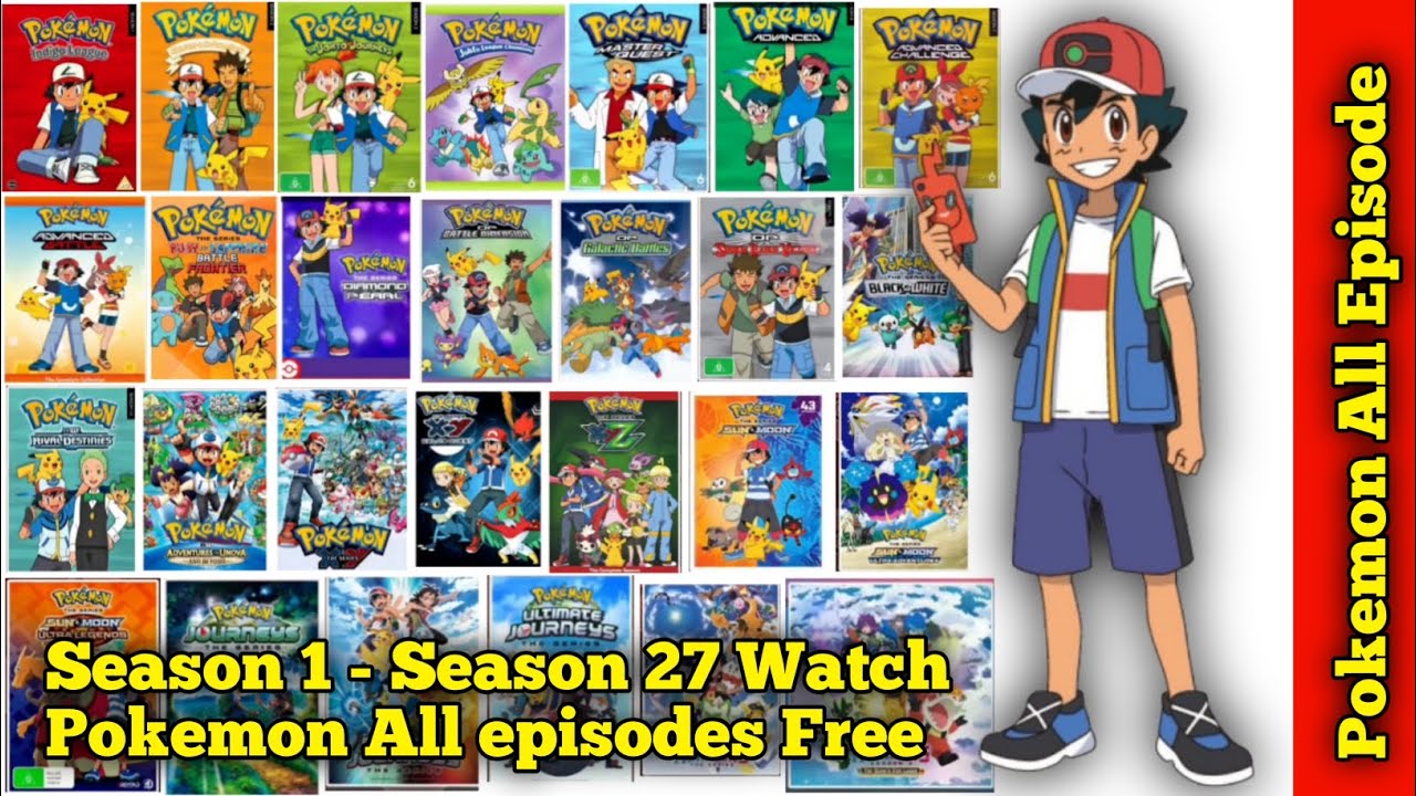 Pokemon All season Watch Free | Pokemon Master Studio