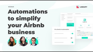 Automations to simplify your Airbnb business 🚀 | Lodgify X Turno | Webinar