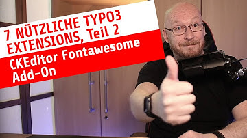 7 nützliche TYPO3 Extensions, Teil 2: CKEditor Fontawesome Add-On