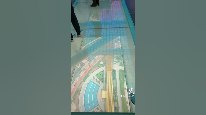 on top of Dubai Frame