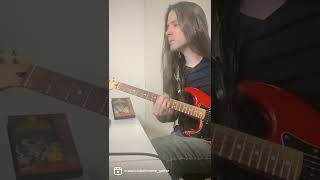 Video thumbnail of "Mighty Morphin' Power Rangers - Tapping Intro (Guitar) #shorts"