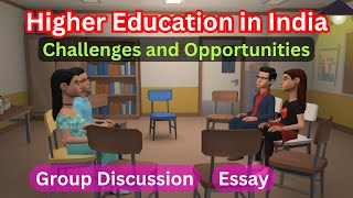 Higher Education in India Essay, Higher Education in India Group Discussion #essaywriting #notes screenshot 5