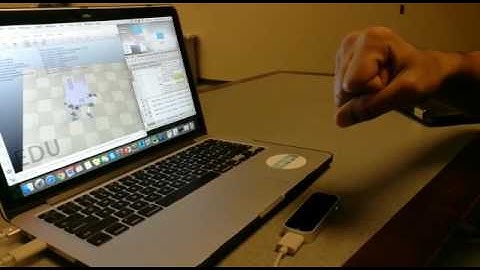 Leap motion with the V-REP remote API