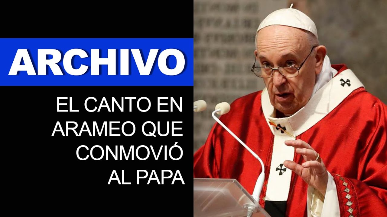 Canto en Arameo en Georgia conmueve al Papa Francisco • ARCHIVO - YouTube