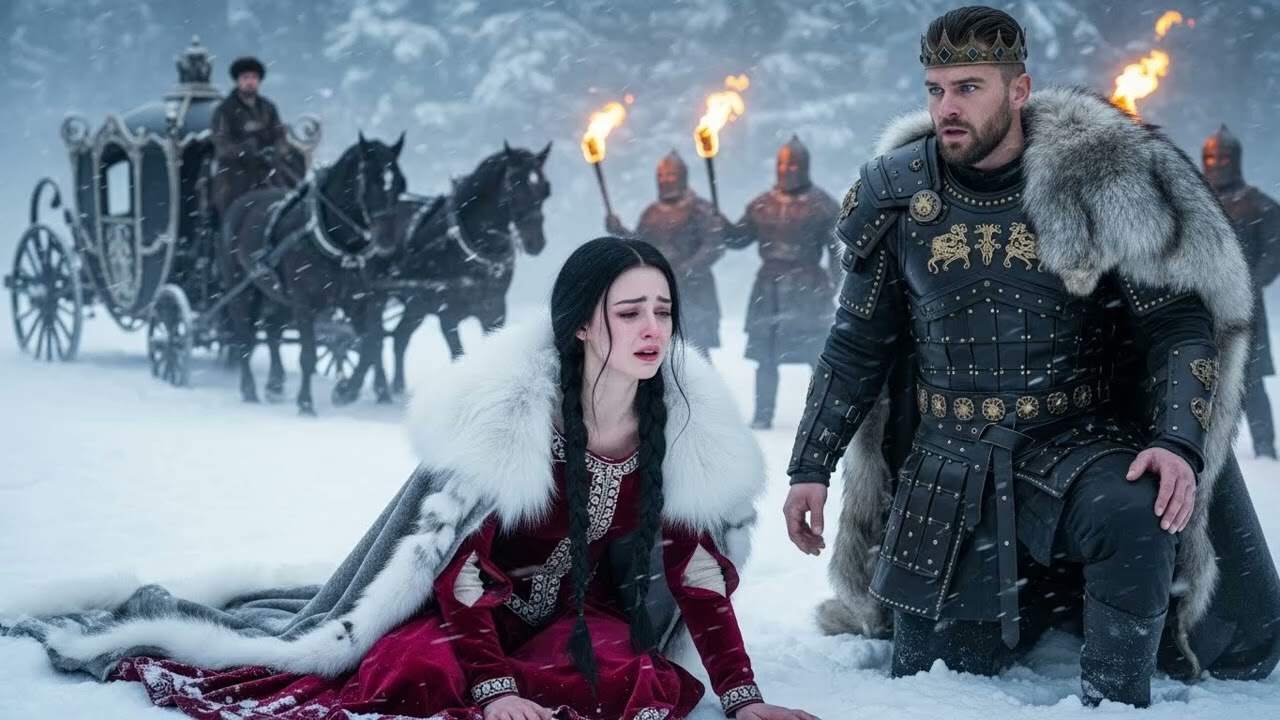 Abandonată în Zăpadă de un Conte Fără Milă — Când Totul Părea Pierdut, un Rege a Apărut