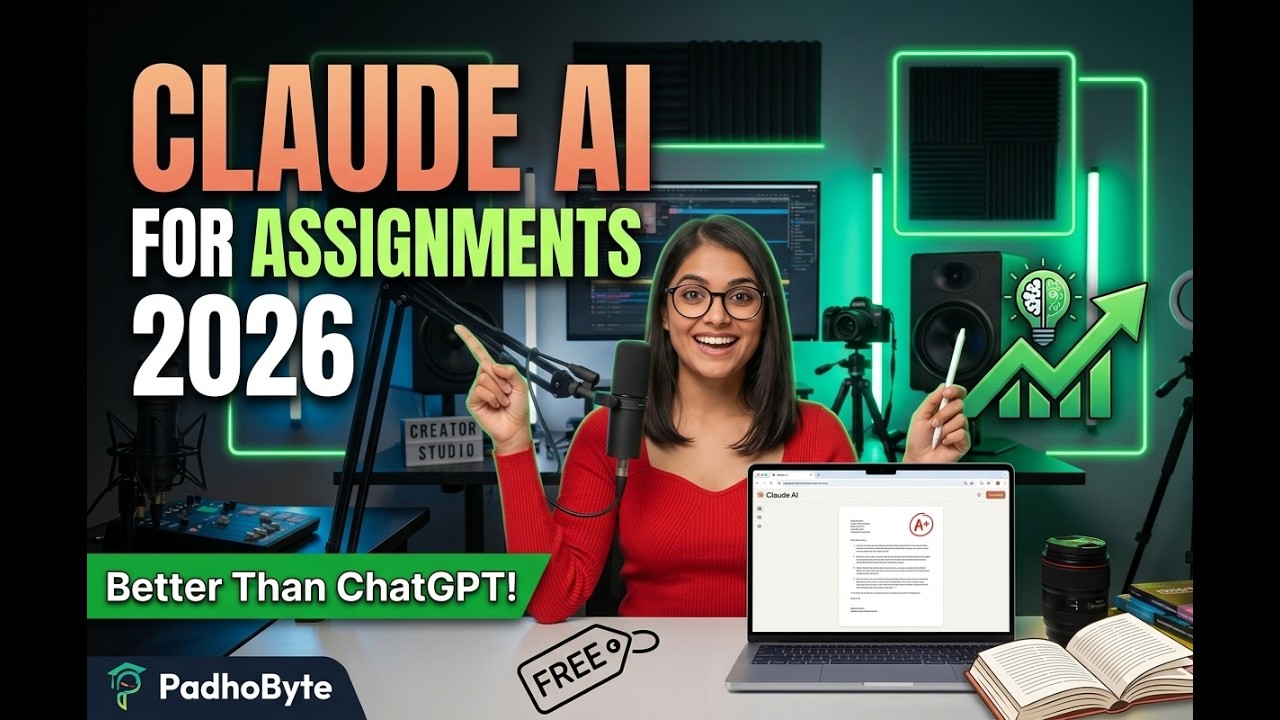 How to Use Claude AI for Assignments in 2026 — Better Than ChatGPT! 🤯 ...