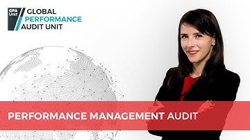Performance Management Audit - GPA Unit - The KPI Institute