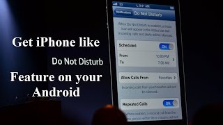 Get the iPhone Like DND (Do Not Disturb) on Android using Nights Keeper | Guiding Tech screenshot 1