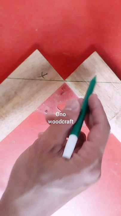 How to measure wood joints with accurate result #shorts #diy #woodworking #woodcraft