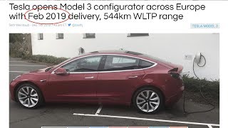 European model 3 order page is live (and four pro tips)