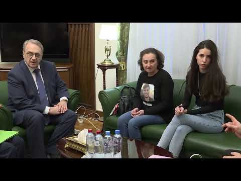 Встреча М.Л.Богданова с Главным раввином России Б.Лазаром