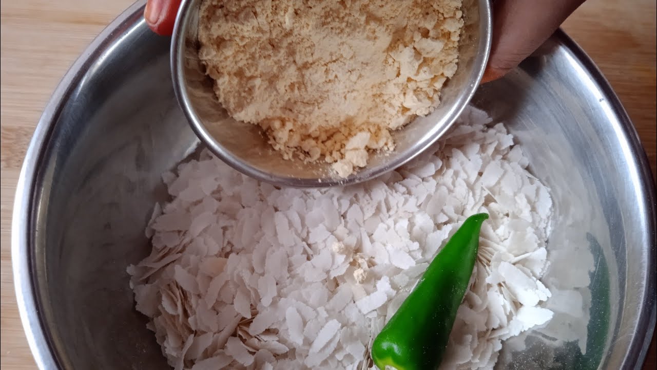 ⁣1/2 கப் அவல் இருந்தா சட்டுனு உடனே இப்படி செய்து பாருங்க செம taste-ஆ சூப்பரா இருக்கும்/New Snacks.